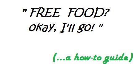 free food sign